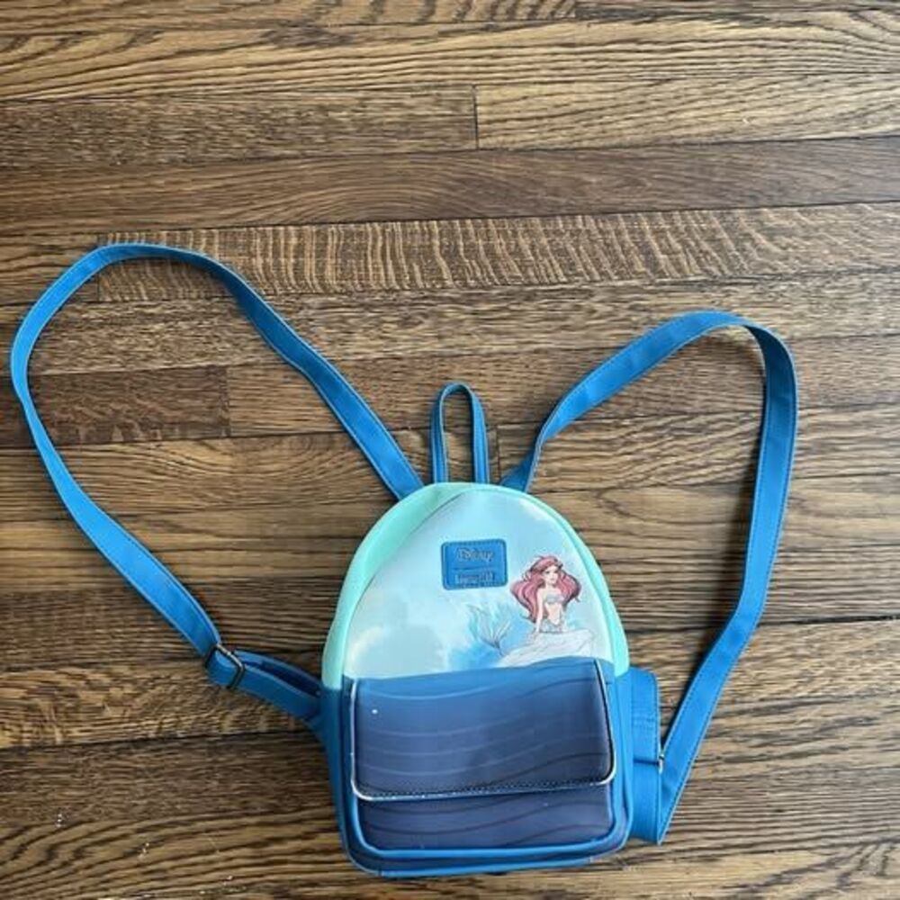 Loungefly Disney The Little Mermaid Ariel Sketch Mini Backpack